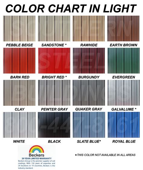 merrimack sheet metal|steel siding color chart.